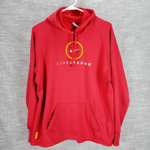 nike livestrong therma fit hoodie